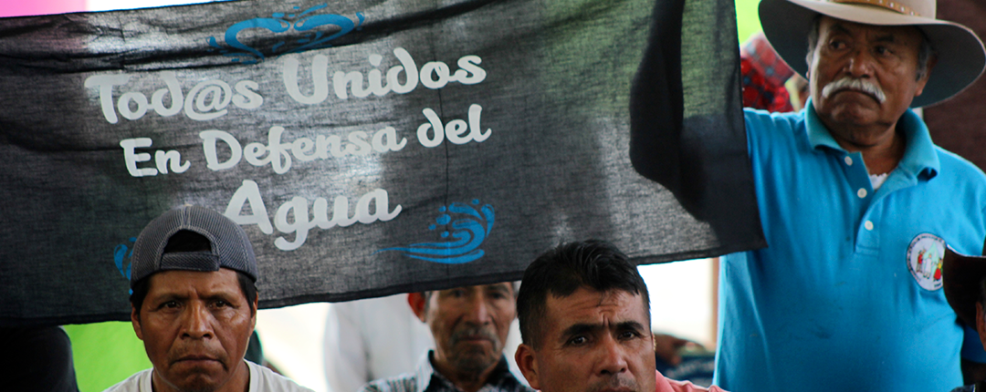 ‘Que no nos restrinjan el agua’