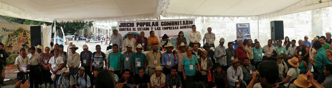 ‘Ni oro ni plata, la minería mata’